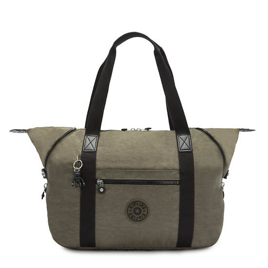 Kipling Art Medium Tote Veske Grønn | NO 1757OK